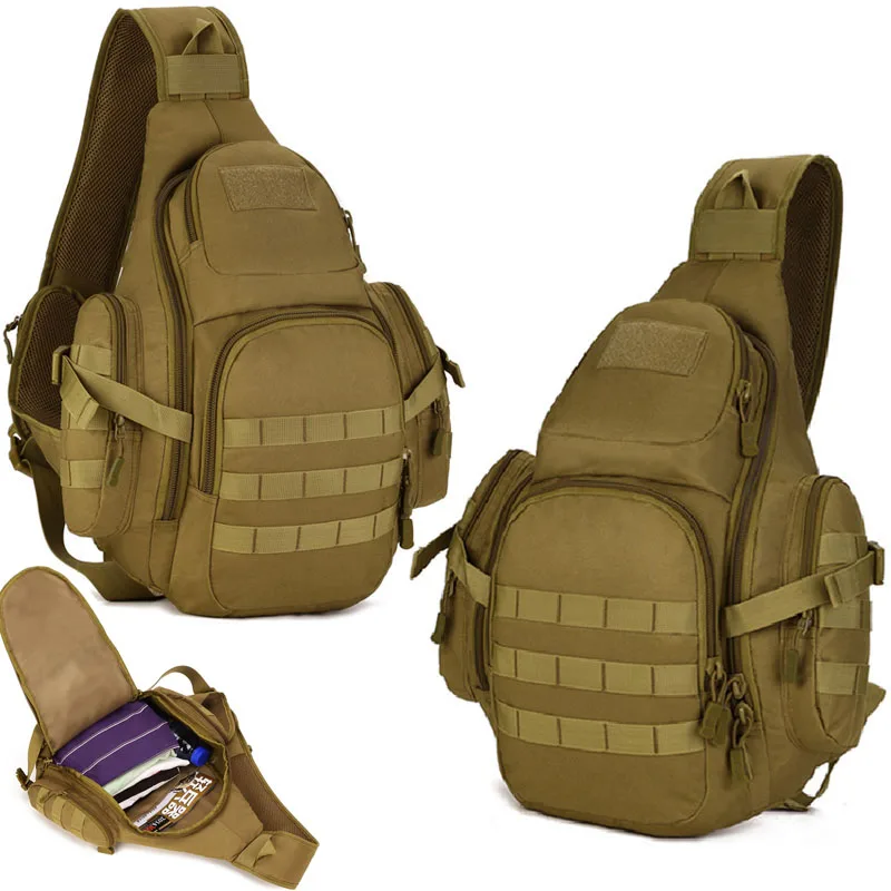  Molle Military Sling Bags Camping Backpacks Molle Travel Bag Belt Single Shouder Assault Outdoor Sp