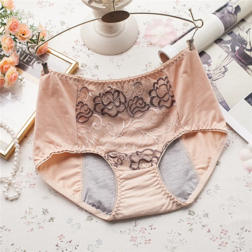 L'bellagiovanna Women's Period Panties seamless Female Underwear Leak