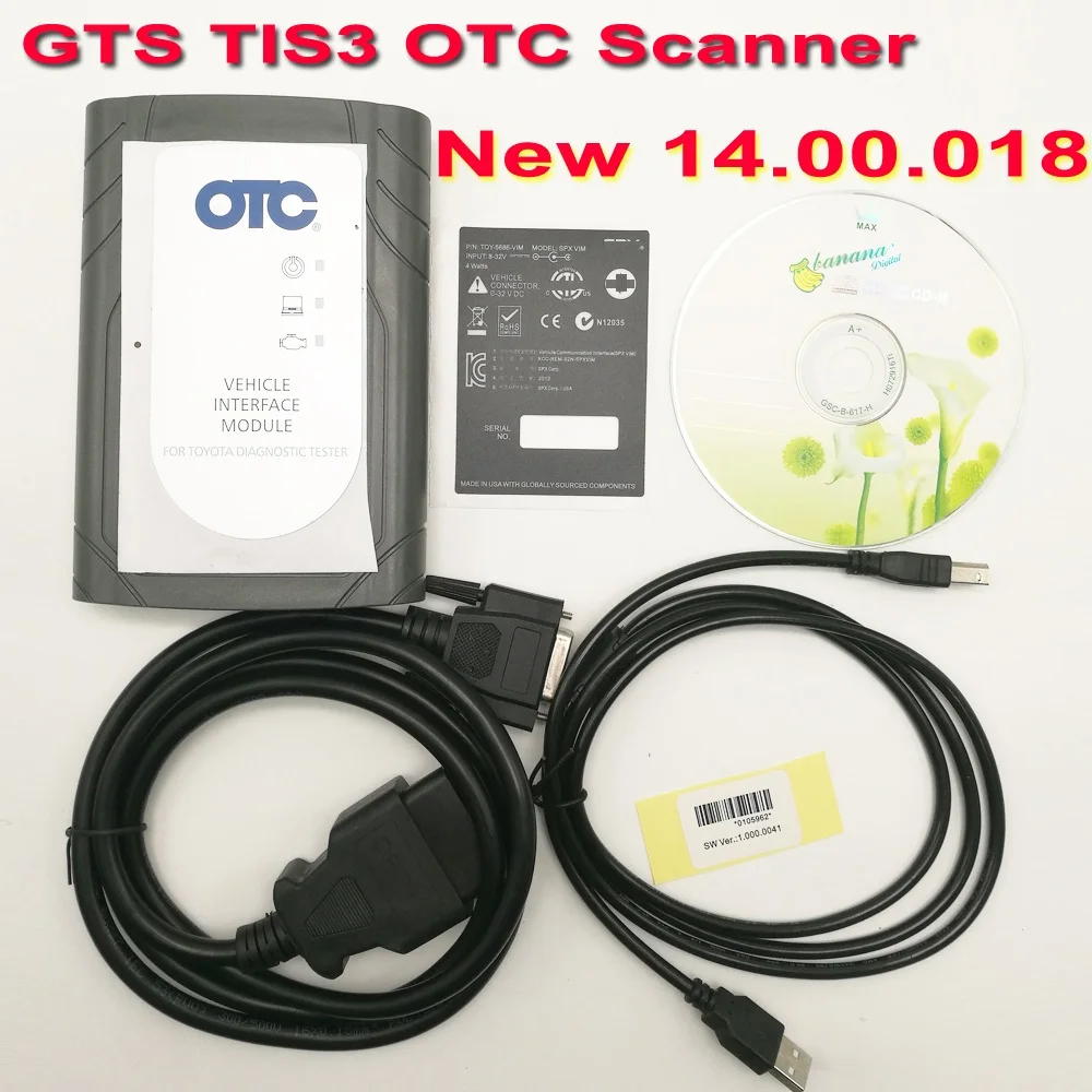 Для TOYOTA OTC последний V14.20.019 Global Techstream GTS OTC OBD сканер OTC сканер для Toyota IT3 обновление для Toyota it2