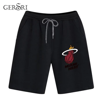 

Gersri Summer New Cotton Shorts Loose Men's Casual Shorts Black Grey Drawstring Waist Shorts Men Plus Size 3XL