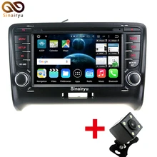 HD 1024*600 Octa Core Android 6.0 Car DVD Player For Audi TT 2006 2007 2008 2009 2010 2011 2012 2013 Radio GPS 2GB RAM 26GB ROM