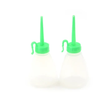 

Empty Transparent Polyethylene Needle Dispensing Dispenser Bottle for Rosin Solder Flux Paste 2pcs 50ml