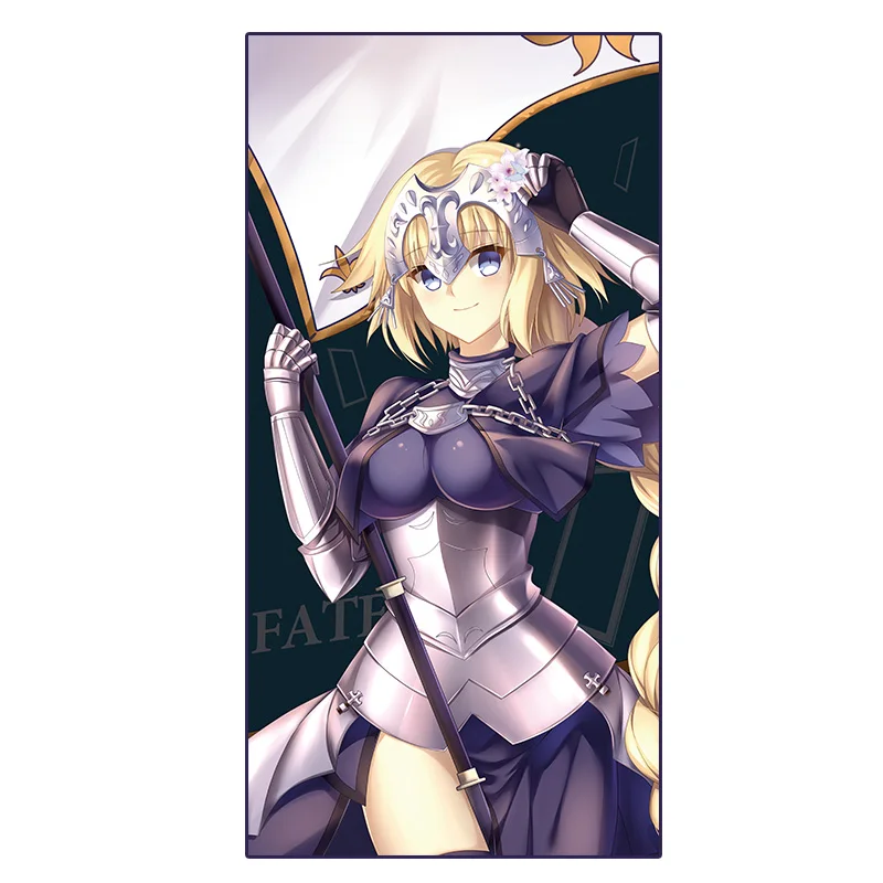 Аниме Fate/Grand Order FGO Jeanne d arc Alter Saber, полотенце для косплея, большое полотенце для ванной, милое повседневное полотенце для лица, мочалка, подарок - Цвет: 02