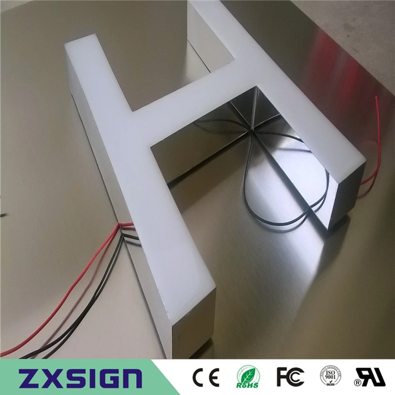resin led letters