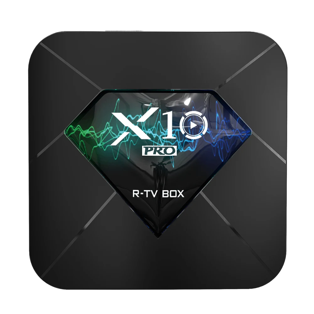 VHXSIN 2 шт./лот X10 PRO HD 4 Гб ОЗУ 64 ПЗУ Android 8 1 ТВ приставка Amlogic S905X2 четыре