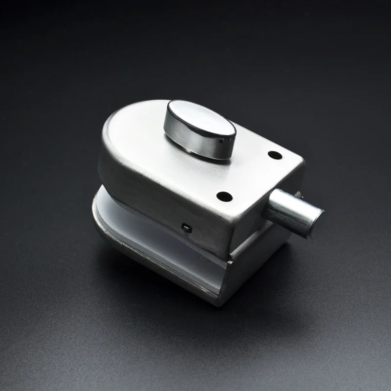 

Hardware 45mm*65mm Glass Interior Door Lock Keyless Stainless Simple Helpful Window Locks Shaft Latch Lock