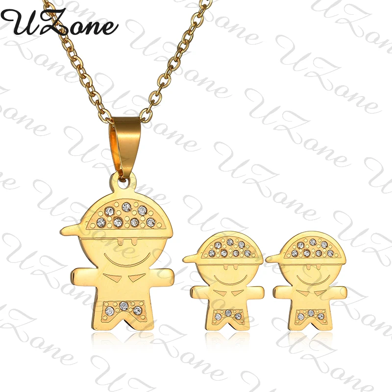 Buy UZone Baby Boy Jewelry Set Gold Color Family