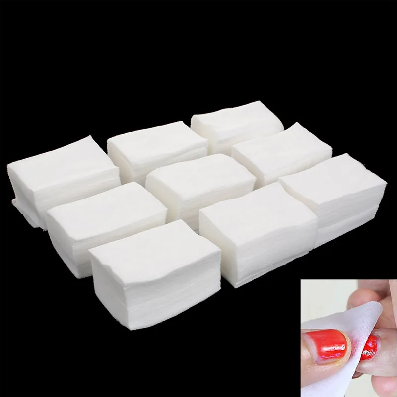 

Hot Sale 700 Pcs/Set Professional Nail Polish Remover Eco Friendly Lint-Free Cotton Wipes Nail Wipes For Nail Bath Manicure Gel