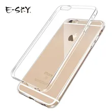E-SKY Ultra Thin Soft TPU Phone Cases For iPhone6/6s/7/8 plus Transparent Silicone Casefor iPhoneX Cover Case Caqa