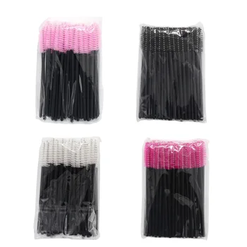 

2/50Pcs Eyelash Brush Makeup Brushes Disposable Mascara Wands Applicator Spoolers Eye Lashes Cosmetic Brush For Makeup Tools Set