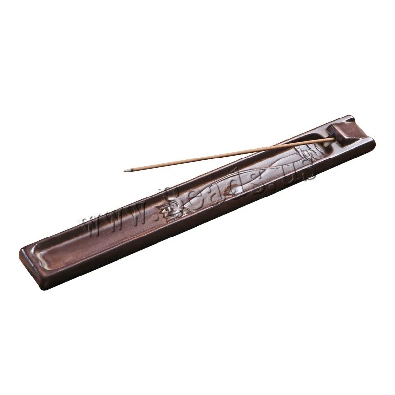 1 Piece Ceramic Material Stick Incense Plate Incense Holder Stick Incense Burner Portable Porcelain Censer Use In Home Teahouse