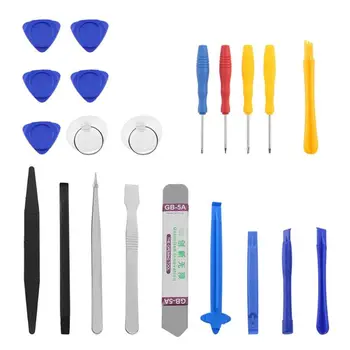 

21 in 1 Mobile Phone Repair Tools Kit Pry Screen Opening Tool Mini Screwdriver Set for iPhone Samsung Repair Hand Tools Set