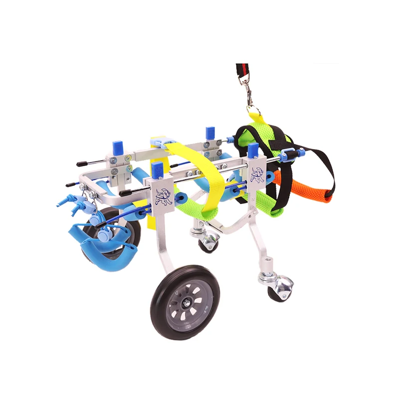 Plus size Adjustable Dog font b Wheelchair b font Fore Leg Rehabilitation Cart Paralyzed Pet Walk