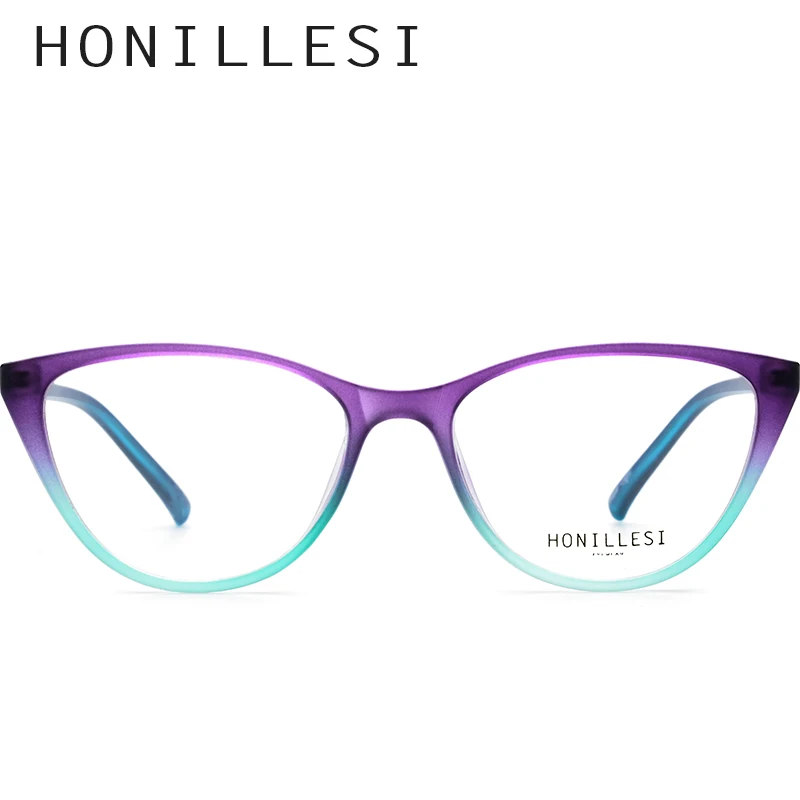 

TR90 Glasses Frame for Women Prescription Eyeglasses 2018 New Myopia Optical Frames Woman Cat Eye Transparent Ultralight Eyewear