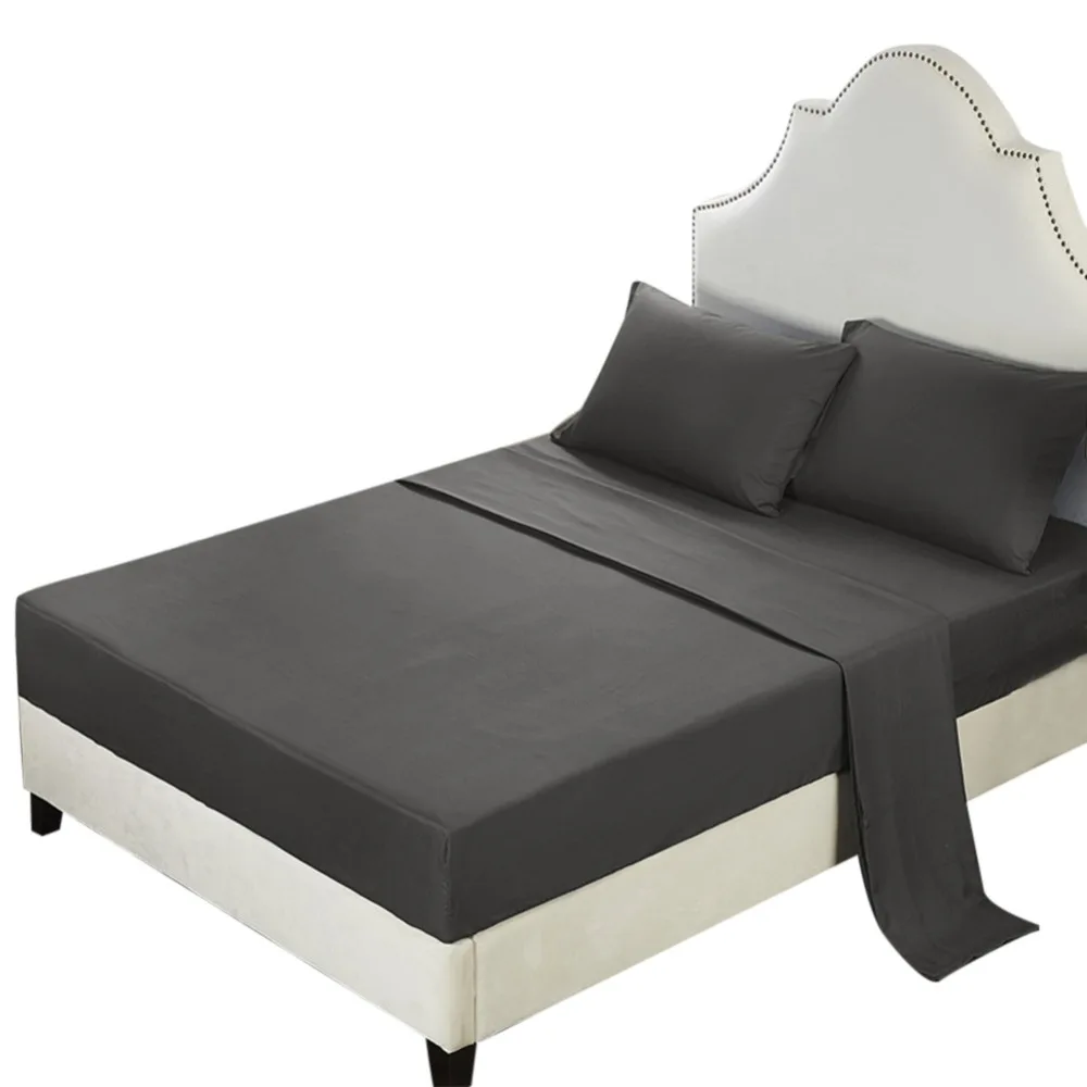 EHOMEBUY الحديثة أطقم أغطية أسرة ناعمة ورقة المفرش المخدة المنزل فندق غرفة نوم الفراش مجموعات جديد وصول بسيطة الشمال نمط