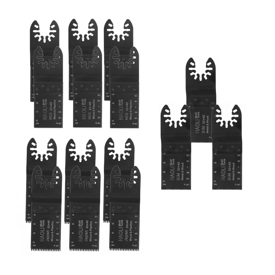 15pcs Oscillating tool Saw Blades fit for multifunction power tool as