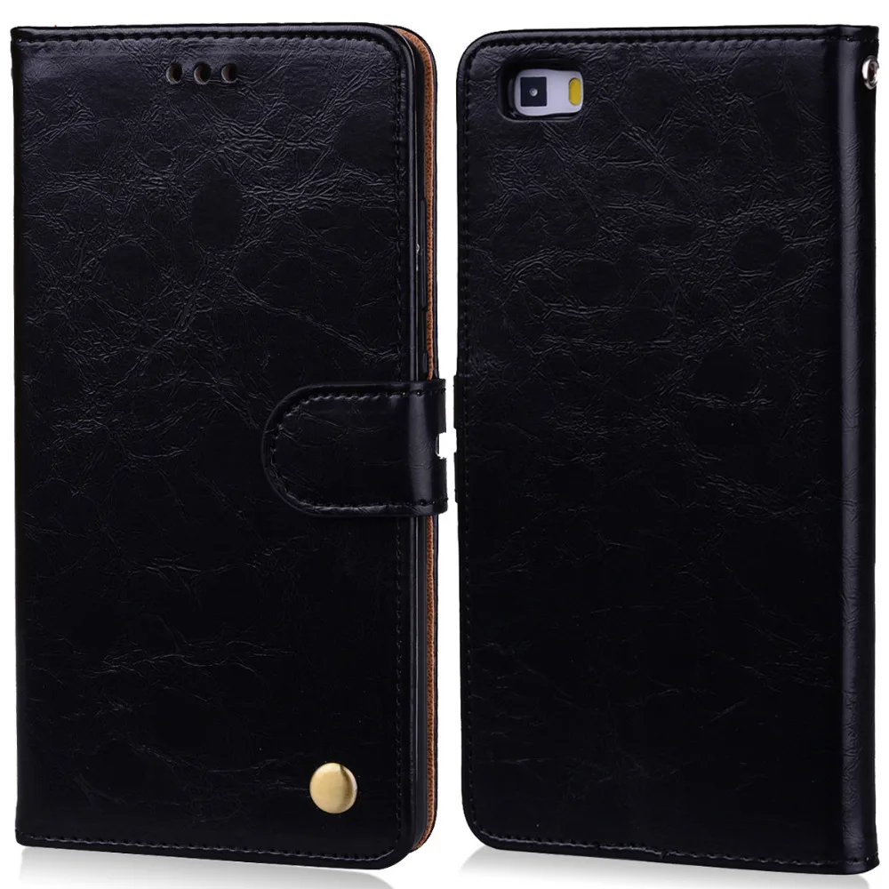 Флип чехол для Huawei Ascend P8 Lite P 8 2016 P8lite ALE L21 L23 L04 кошелек кожаный L04|Чехлы-книжки| |