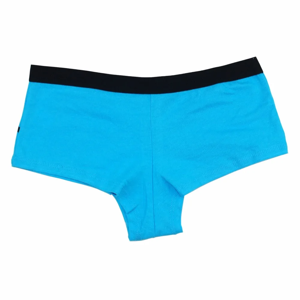 Трусы боксеры Женские однотонные 6 шт./партия Размеры M L XL|women panties|women boxerwomens boxer shorts