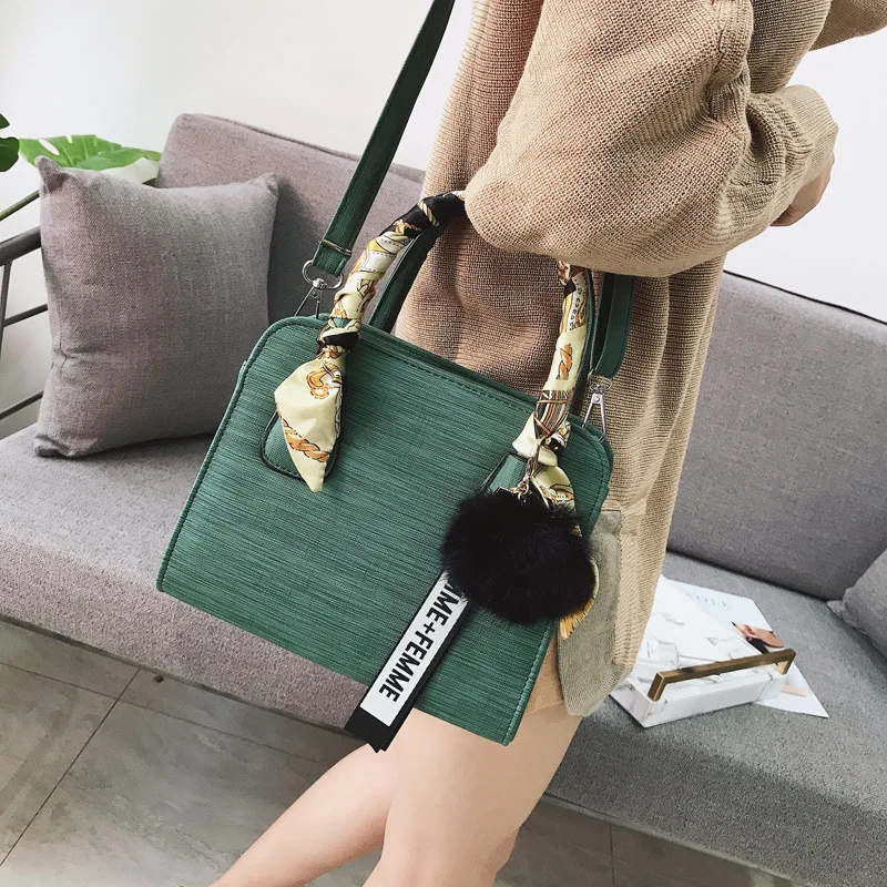 

Women's bag 2019 new wave Korean version of the wild shoulder ladies handbag large capacity simple fashion retro Messenger bag