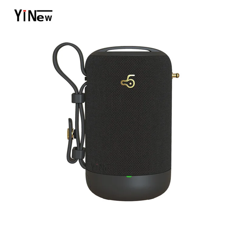 

Bluetooth 5.0 Speakers Outdoor Boombox Waterproof Wireless Column Hi-Fi Subwoofer 3D Stereo Loudspeaker Support TF AUX FM Radio