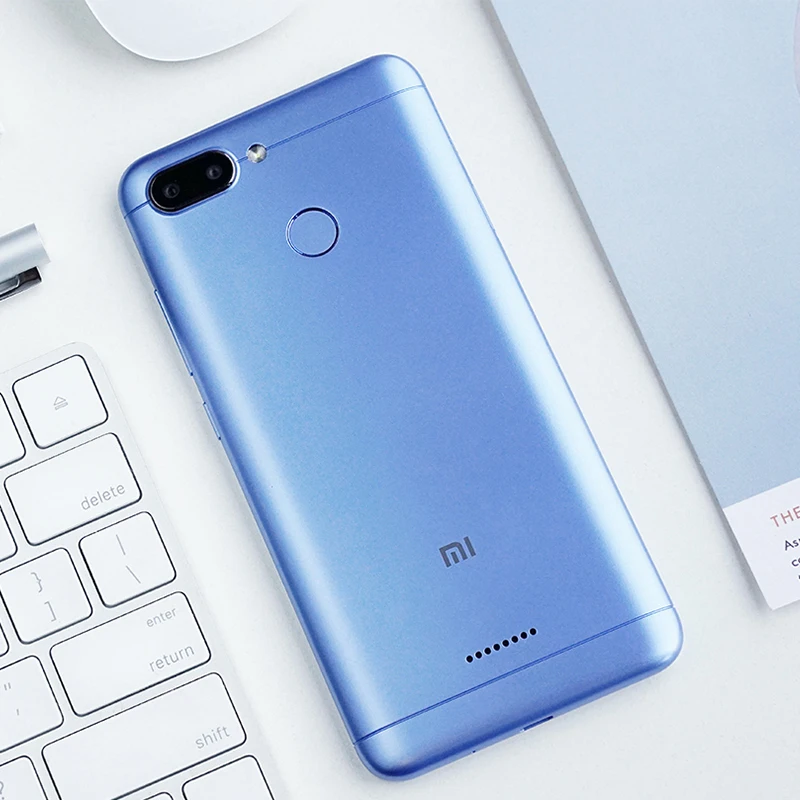 Глобальная версия Xiaomi Redmi 6 3GB 32GB 5 45 ''полный экран Helio P22 Восьмиядерный