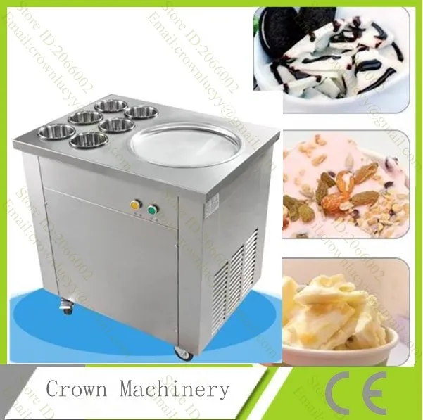 

Free Shipping Commercial 110V 220V Ice fried machine; Ice cream Frying Machine; Yogurt fried machine; Fried yogurt ice cream
