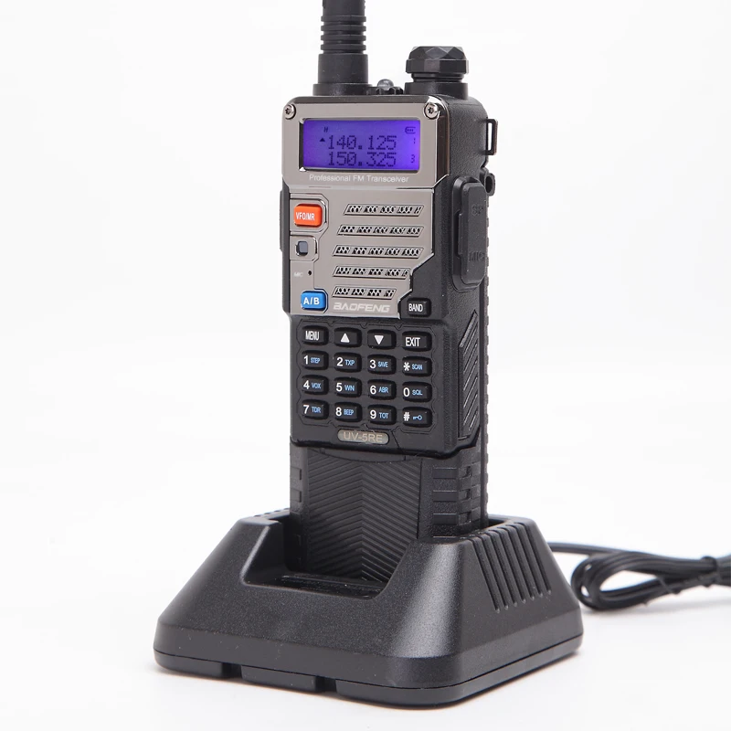 Портативная рация Baofeng UV 5RE 8 Вт высокая мощность 3800 мАч 10 км УВЧ дальность