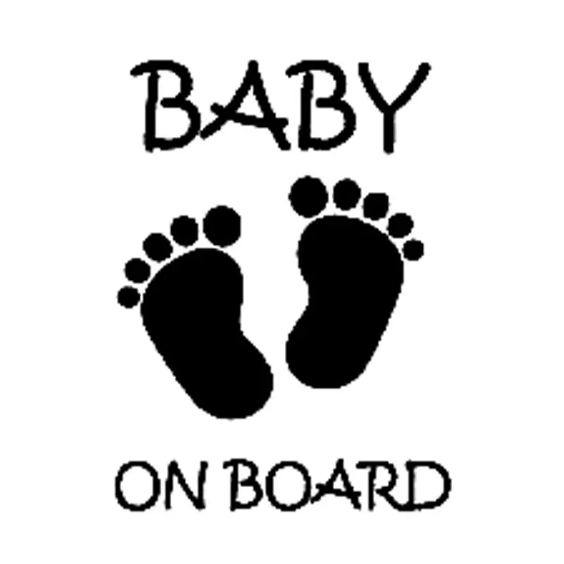 Baby in Car Boy Bébé à bord Sticker Garçon 