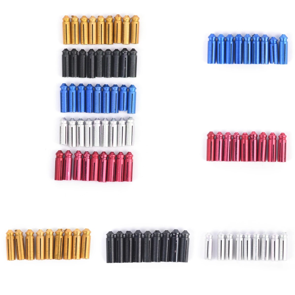 

9pcs/lot Aluminum Alloy Darts Flight Savers Dart Wing Tail Protector Steel Soft Tip Darts Accessories 5 Colors