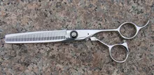 free ship! 6.5″ thinning scissors wtih 40 teeth 440C professional hair styling hair scissors shears Japanese