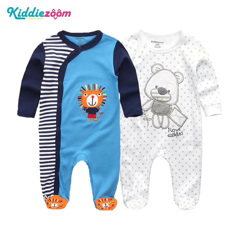 Костюмы комплекты для маленьких девочек одежда длинный рукав Ropa bebe 0-12 м хлопковое боди костюмы для маленьких мальчиков одежда Одежда для новорожденных платье для девочки боди платья для девочек детская одежда - Цвет: RFL2077