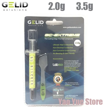 

GELID GC-Extreme 2.0g 3.0g PC CPU Heat Sink Fan Thermal Grease VGA paste compound Processor Cooler Cooling Heatsink Plaster