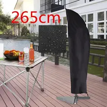 Открытый большой черный Оксфорд ткань защита водонепроницаемый молния зонтик-шапка зонтик крышка зонта