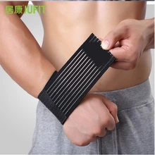 JUFIT 4 вида цветов тренажерный зал Браслеты Спортивный Браслет Опоры для запястья Тяжёлая атлетика протектор Бретели для нижнего белья обертывания Тяжёлая атлетика протектор