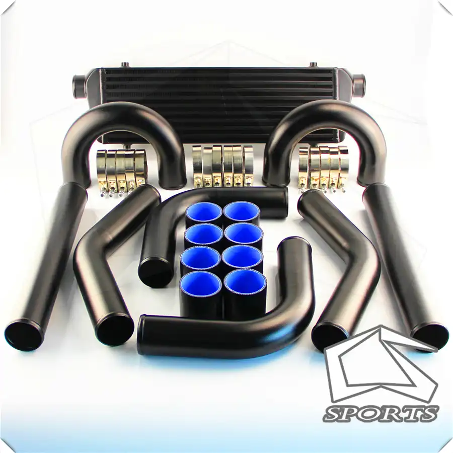 2.5" 63mm Universal Intercooler Pipe Piping Kit + BOV Turbo Blow Off