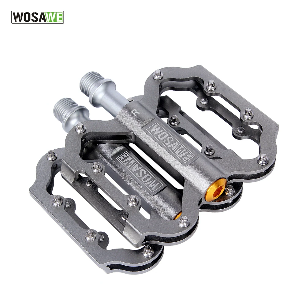 WOSAWE Brand Mountain Bike Pedals MTB Road Cycling Sealed Bearing