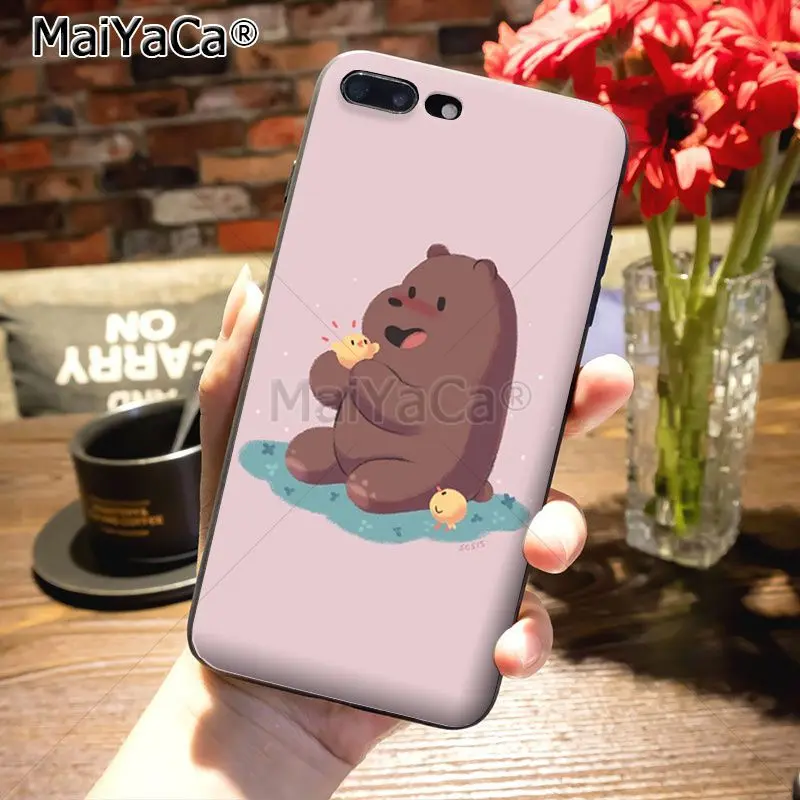 MaiYaCa For We Bare Bears On Sale Luxury Cool Phone Accessories Case for Apple iPhone 8 7 6 6S Plus X 5 5S SE 5C Cellphones MaiYaCa For We Bare Bears On Sale Luxury Cool Phone Accessories Case for Apple iPhone 8 7 6 6S Plus X 5 5S SE 5C Cellphones