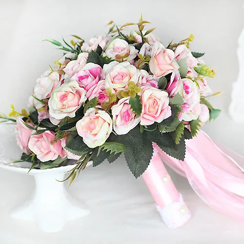 

Wedding Bouquet Bridesmaid Weddings Bouquets Yellow Flowers Bouquet For Wedding Accesories Brides Boutonniere Pink Flowers Leaf