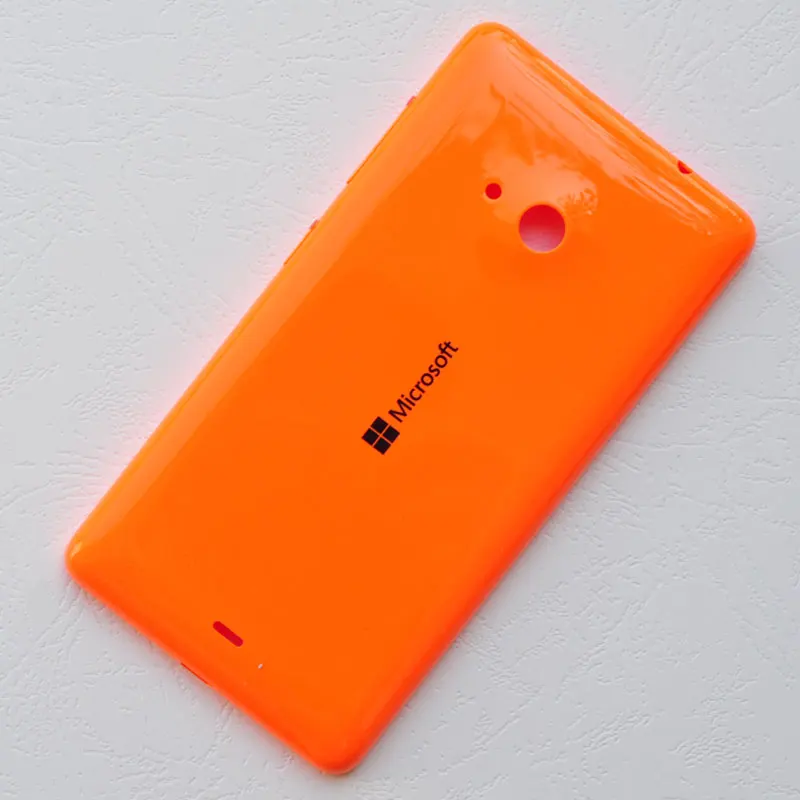 BINYEAE пластиковый чехол для аккумулятора для microsoft Nokia 535, задний Чехол с боковыми кнопками 535, Запасная часть