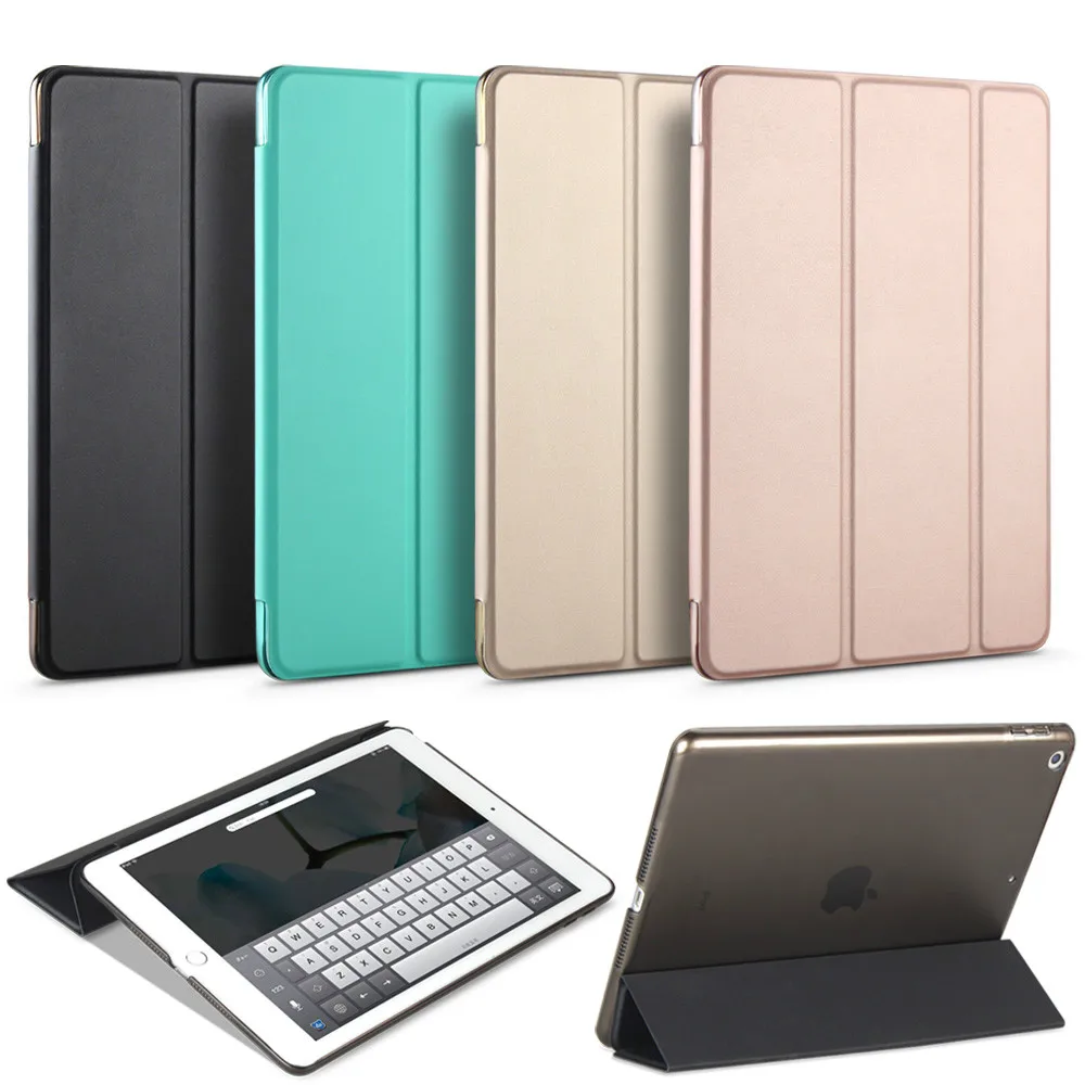 For iPad Air 2 Case Cover Stand Tablet PU Leather Cover For Apple iPad ...