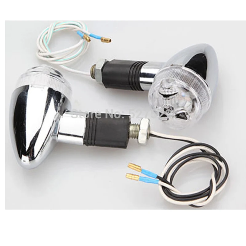 

2PCS Chrome 3D Skull Skeleton Motorcycle Turn Signal Indicators for Honda Gold Wing Goldwing GL 500 650 1000 1100