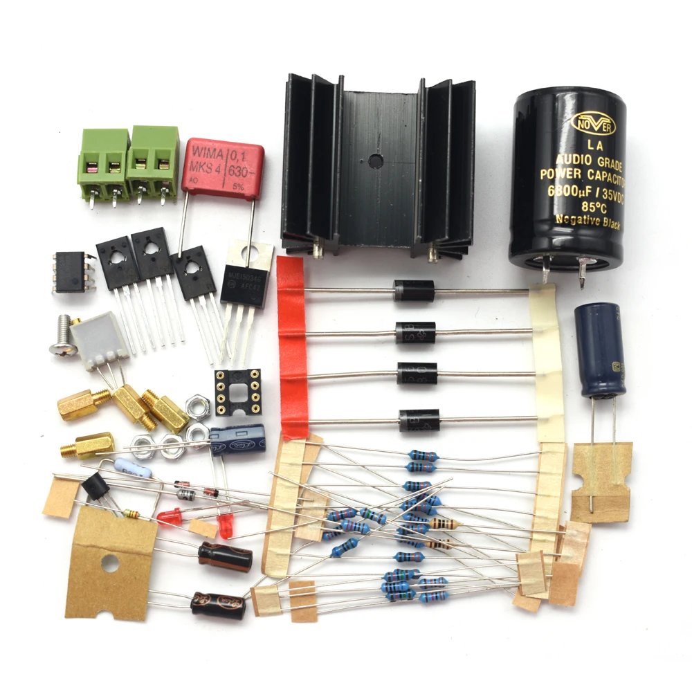 Регулятор питания 5 24 В STUDER900 плата super LM317 LT1083 LT1085 Dual op amp TL072 комплект для
