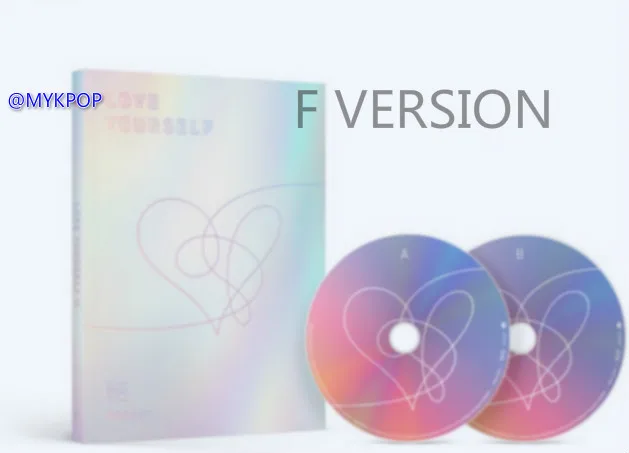 

[MYKPOP]~100% OFFICIAL ORIGINAL~KPOP BOYS Album: LOVE YOURSELF - ANSWER, CD+Booklet+Post Card+Sticker KPOP Item SA19052808 - F Version