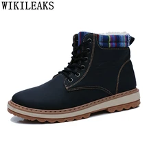 Ботильоны; мужская кожаная дизайнерская обувь; зимние ботинки; Мужская зимняя обувь; повседневные ботинки; Мужская обувь; Роскошная Брендовая обувь; zapatos de seguridad buty