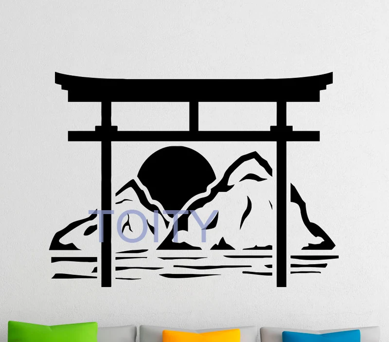 Buy Torii Japanese Gate Wall Sticker Vinyl Decal