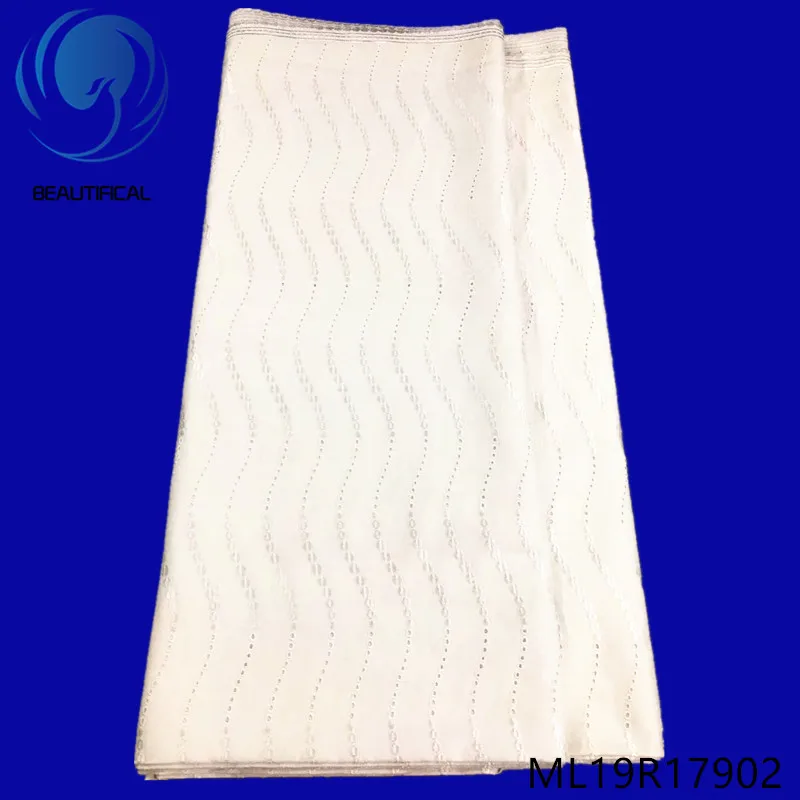 

BEAUTIFICAL african lace fabrics Fashion swiss voile lace fabric for 5yards/lot Polish dry cotton lace fabric for men ML19R179