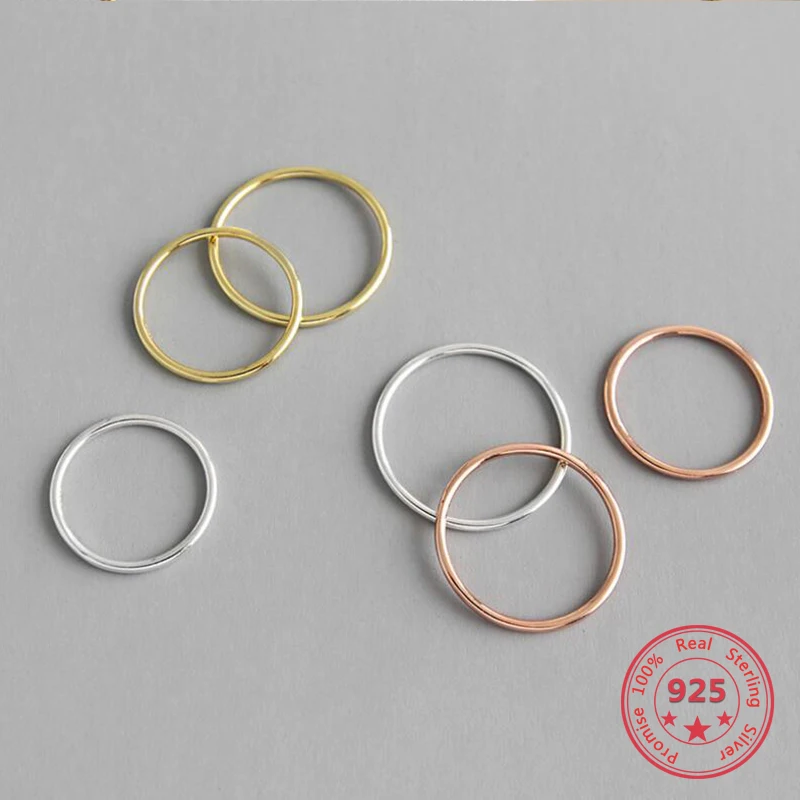 S925 Серебряное кольцо женские модели Сладкая Корейская версия ретро Тайский Серебряный подарок на день рождения простое Открытое кольцо
