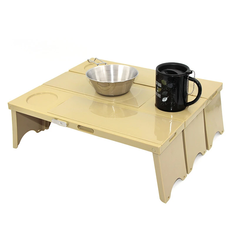  VILEAD Plastic Portable Mini Splicing Picnic Table Beach Camping Hiking BBQ Ultralight Foldable Wat