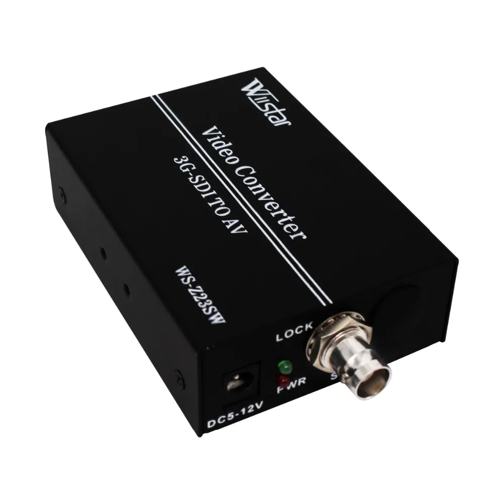  Wiistar 3g HD SDI al Convertitore di AV BNC a RCA Adattatore Audio Scaler Fino a 1080 p Supporto LP