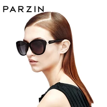 PARZIN, роскошные женские солнцезащитные очки, поляризационные, UV 400, линзы, высокое качество, ацетатная оправа, солнцезащитные очки для женщин, винтажные, оттенки, новинка P9612
